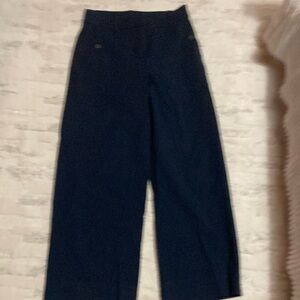 J. Crew Navy Wide Leg Pants